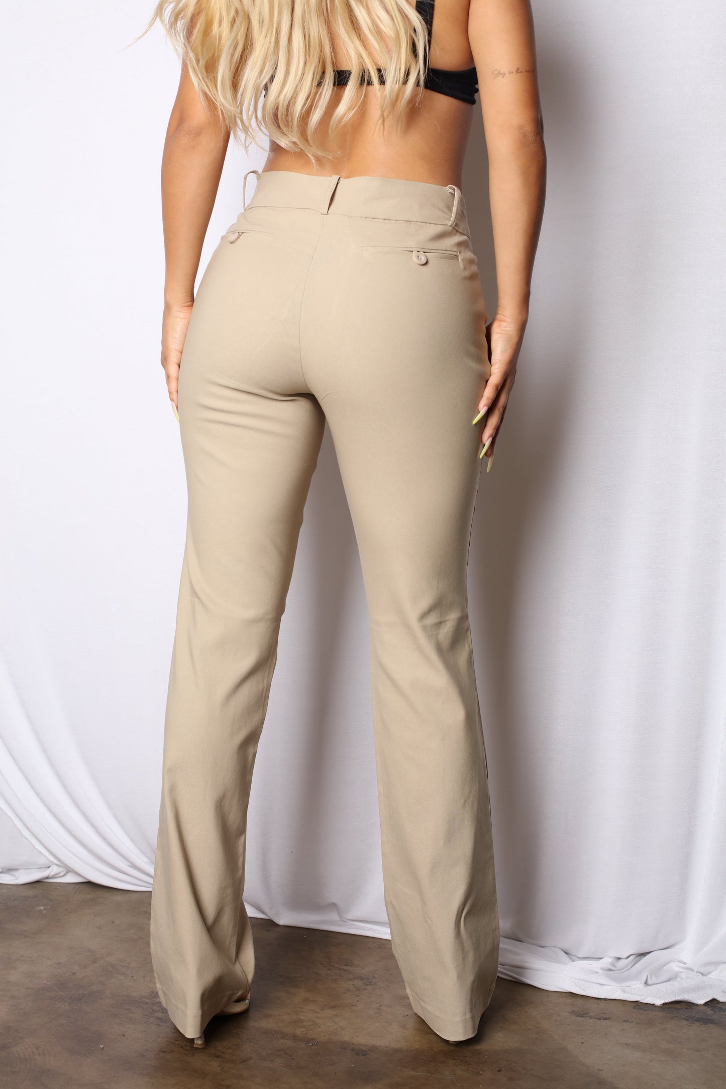 Millennium Flair Work Stretch Pants Taupe