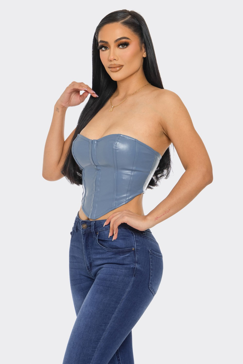 Leather Tube Corset