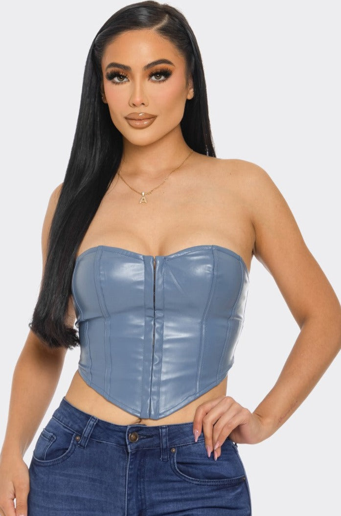 Leather Tube Corset